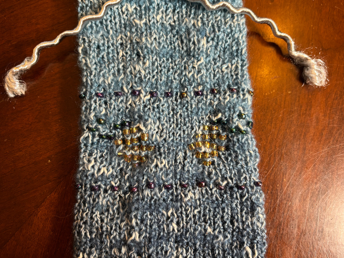 Beaded Cellar Sock
