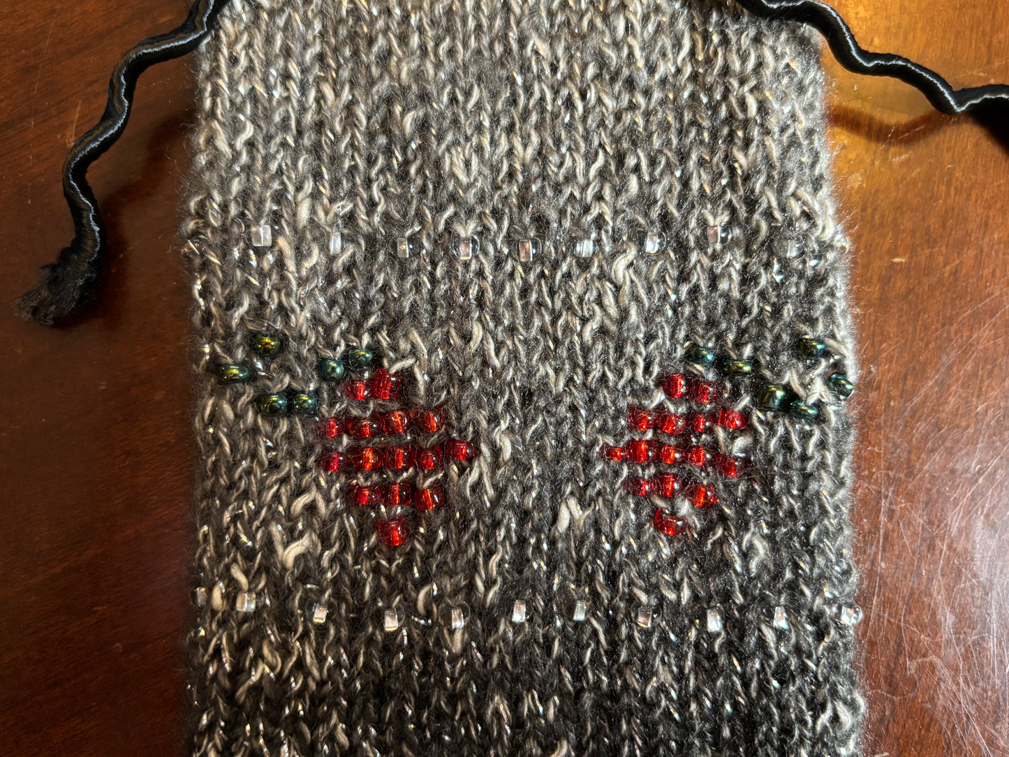Beaded Cellar Sock