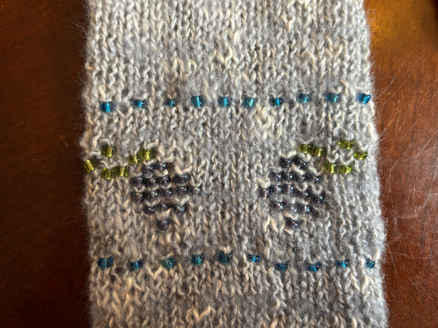 Beaded Cellar Sock